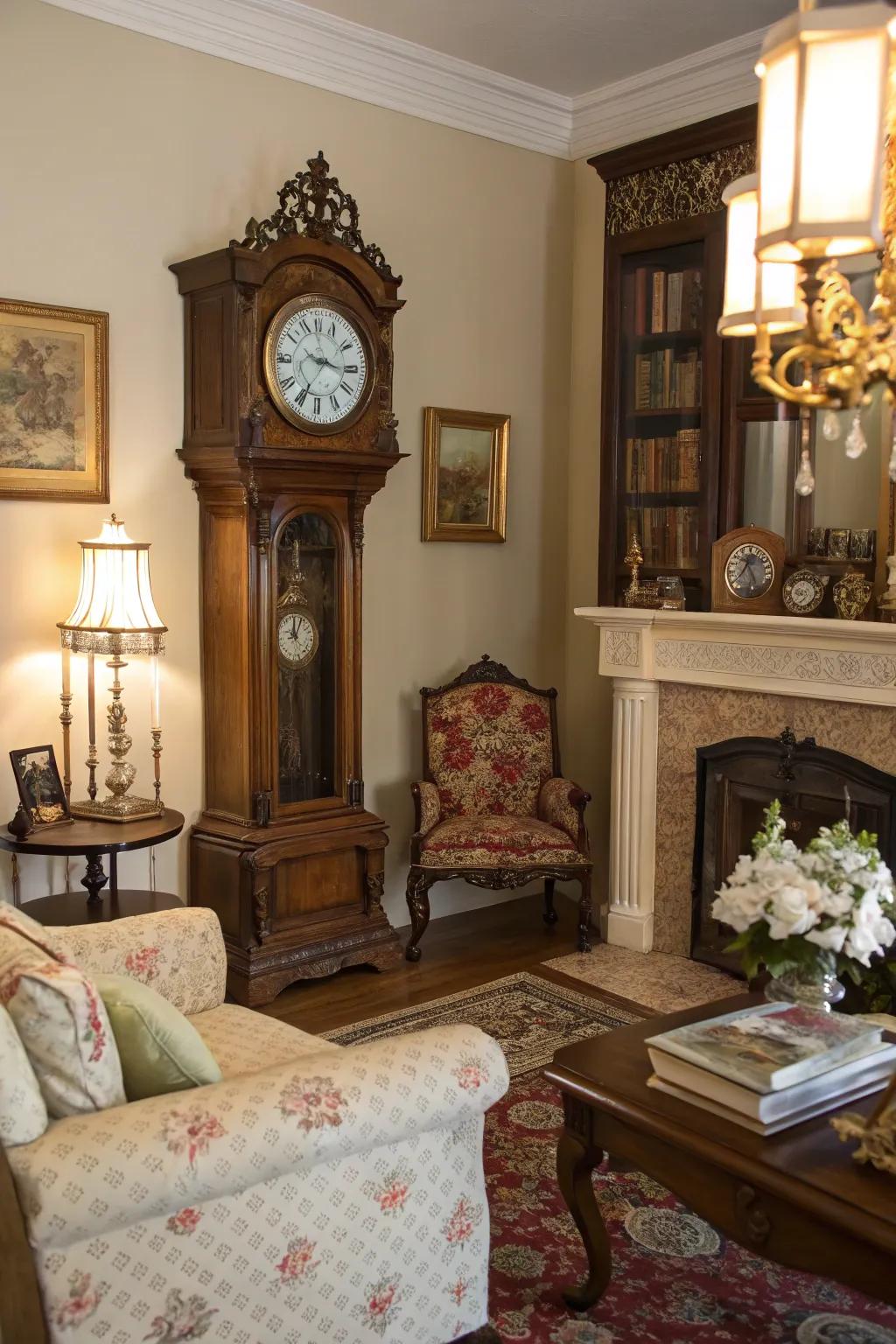 Classic clocks include appeal and function.