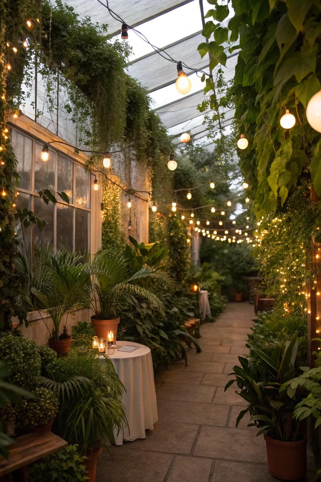 Bring the outdoors inside with garden-inspired illumination.