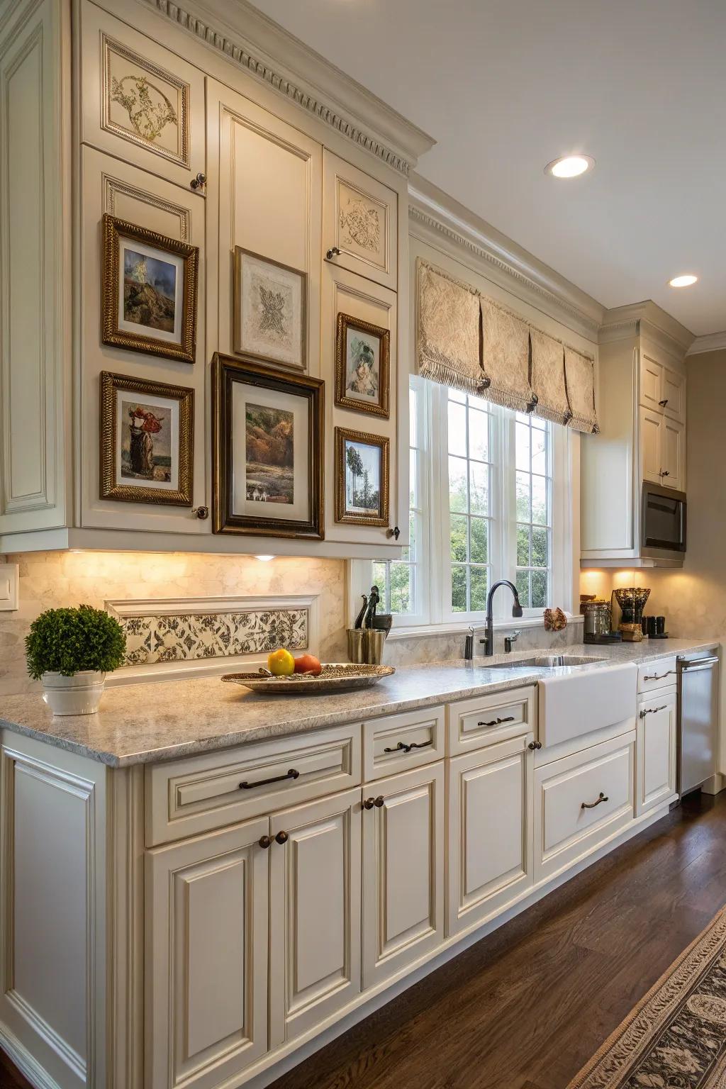 Infuse persona into culinary spaces through charming contouring.