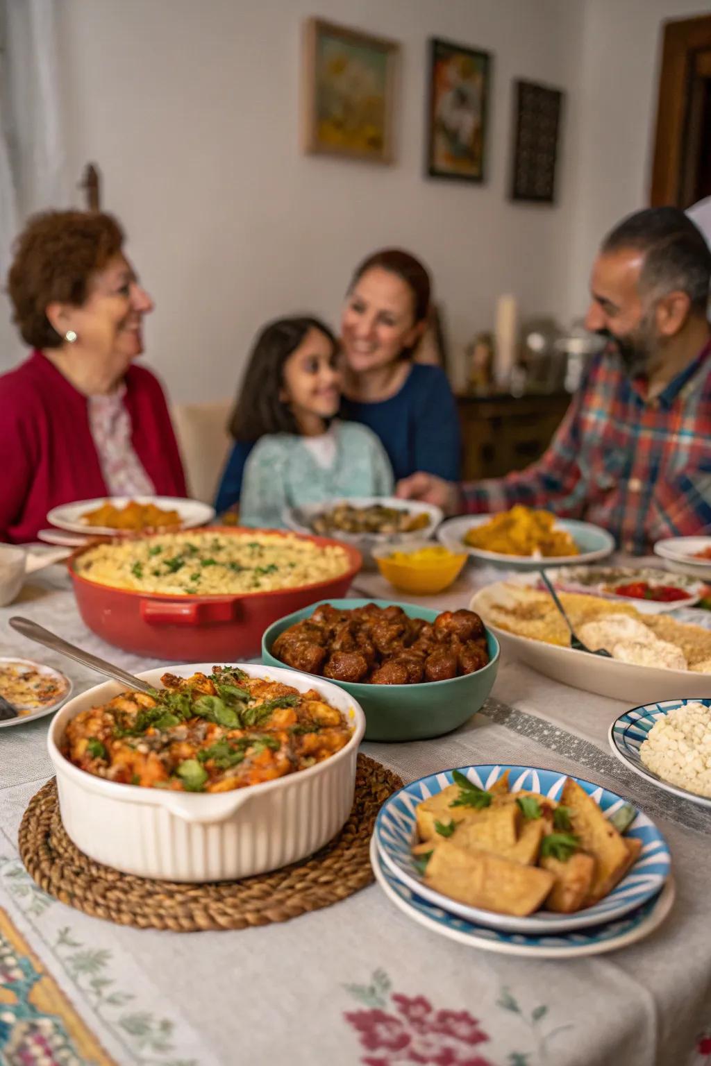 Traditional dishes evoke sentiments of warmth and nostalgia.