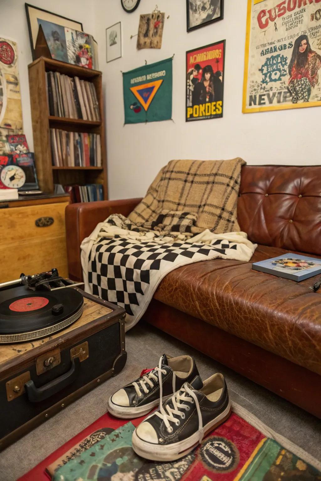 Introduce persona to your room through vintage finds that recount stories.