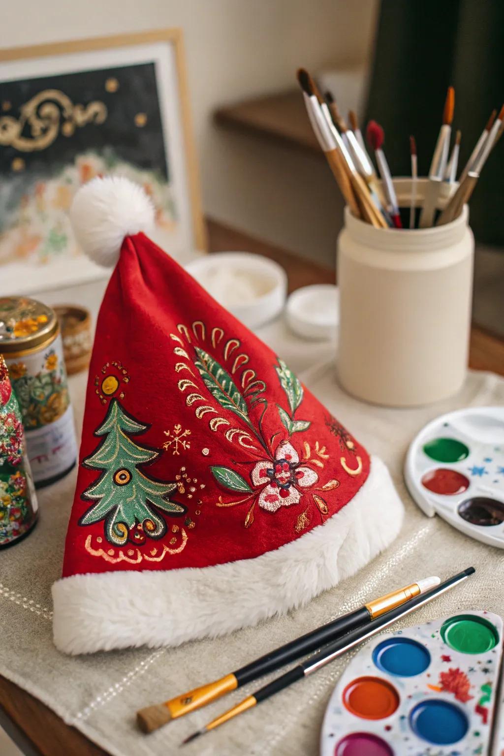 Showcase your ingenuity through hand-painted compositions.