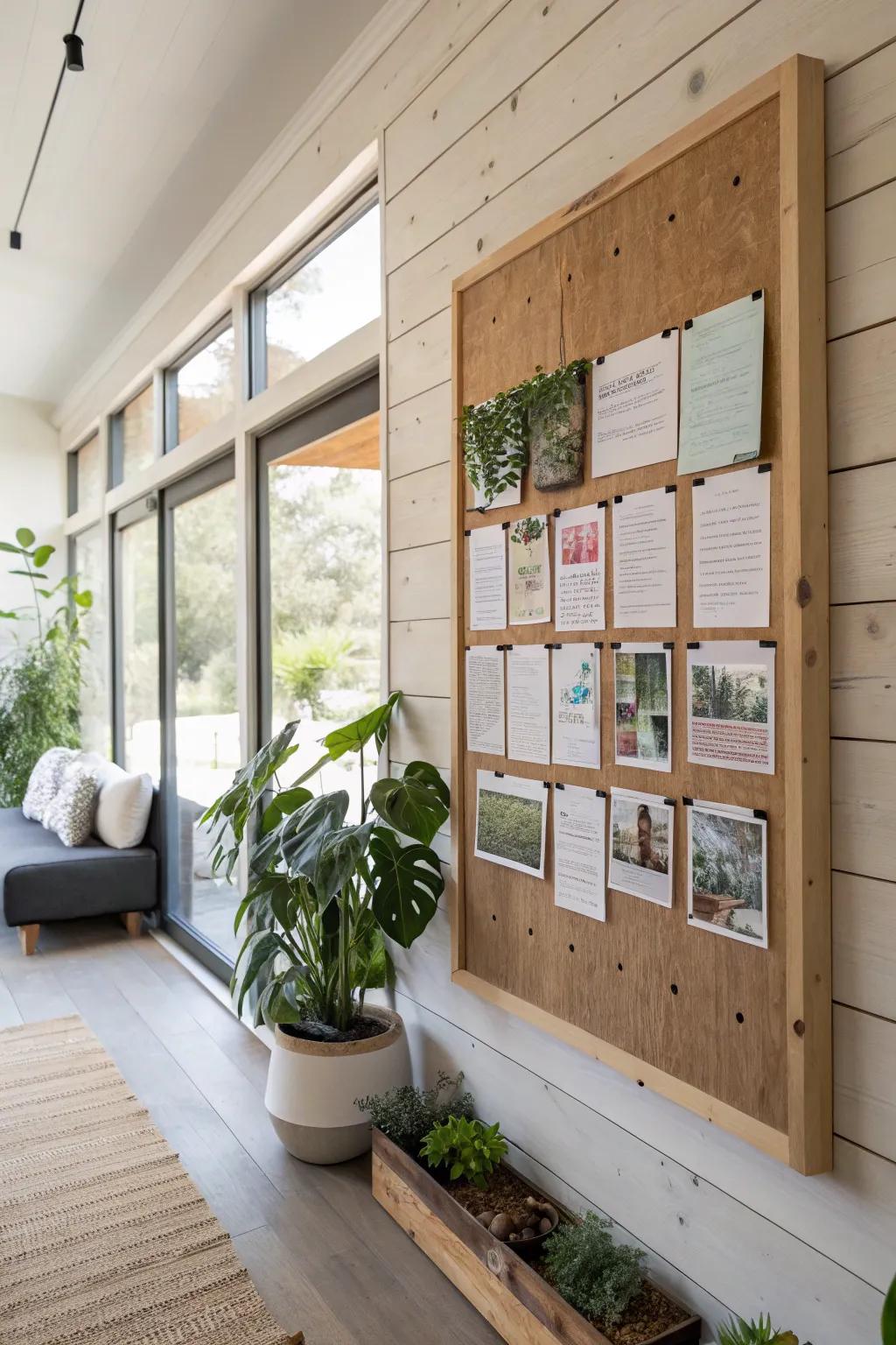 Align your décor with environmentally conscious values utilizing sustainable materials.