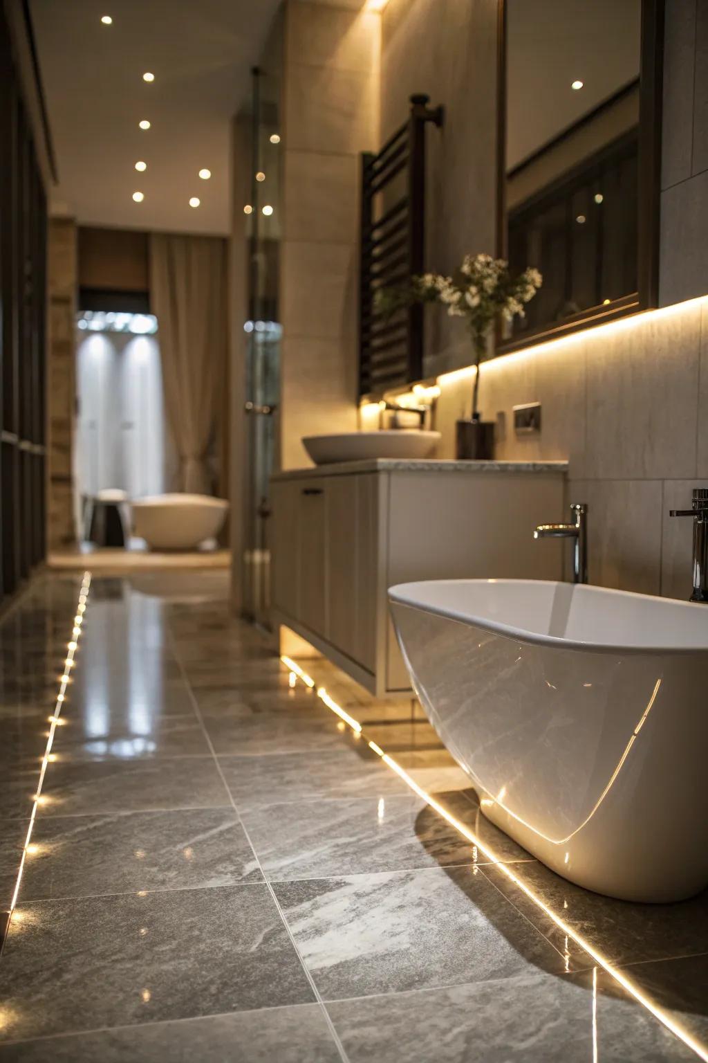 Wash lighting guides and stylizes.
