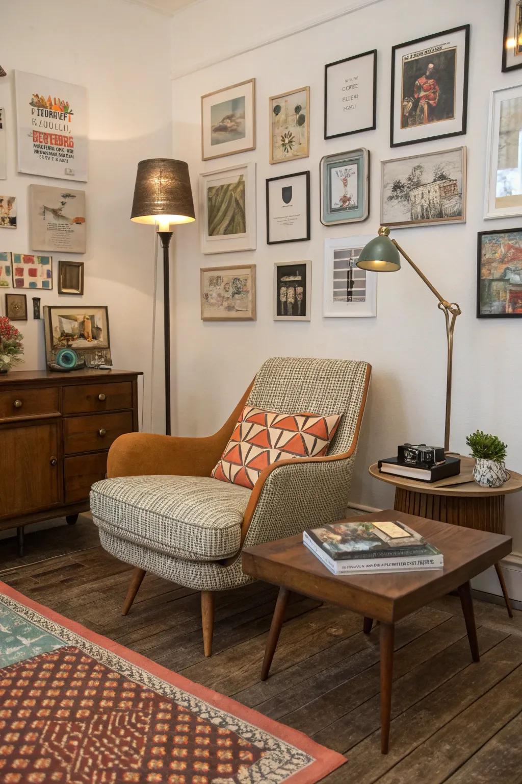 Eclectic finds give your home a unique and personal touch.