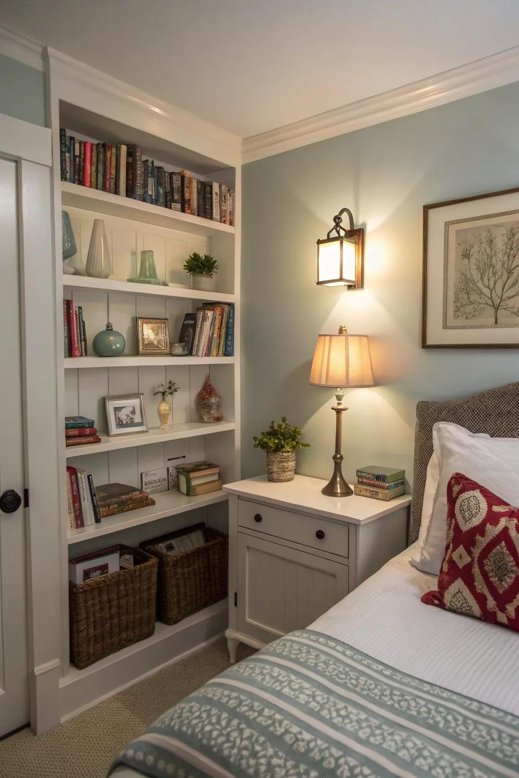 Wall-mounted fixtures offer space-saving solutions.