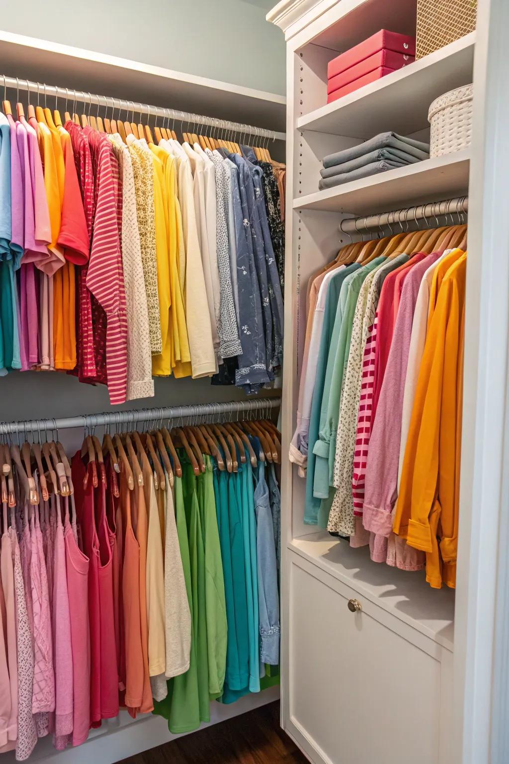 Color coordination elevates visual appeal and simplifies outfit selection.
