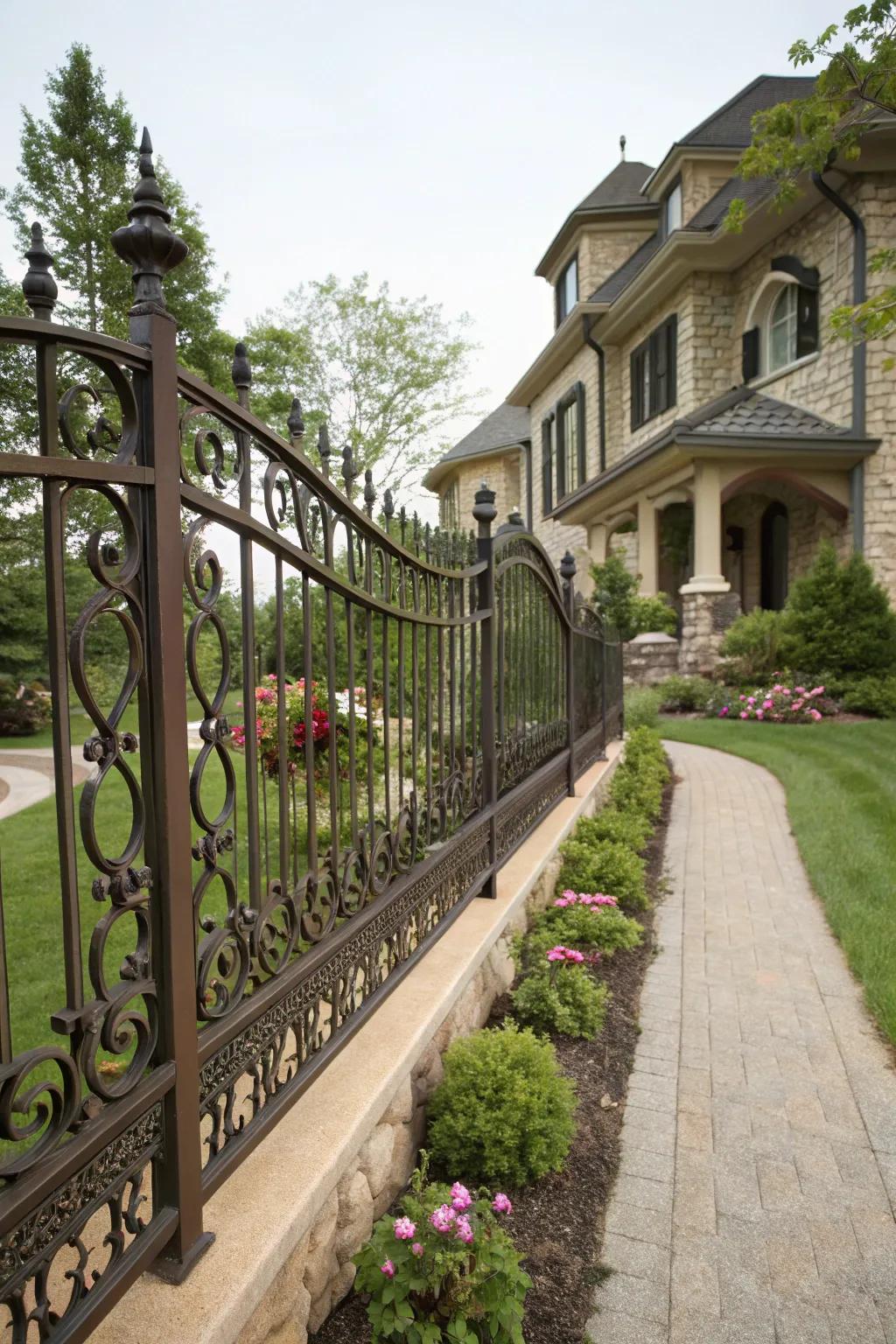 Achieve harmony by aligning your fence with your home's distinctive style.
