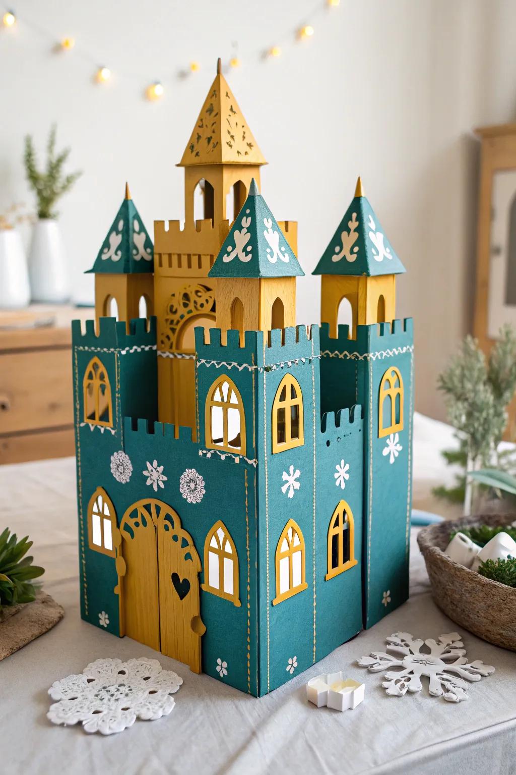 Unleash your child's imagination with a handcrafted corrugated box keep—where ingenuity meets endless adventure!