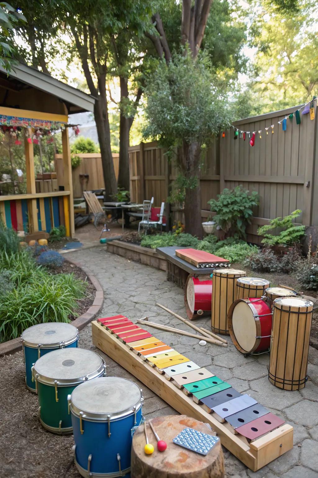 Let the music play in your garden.