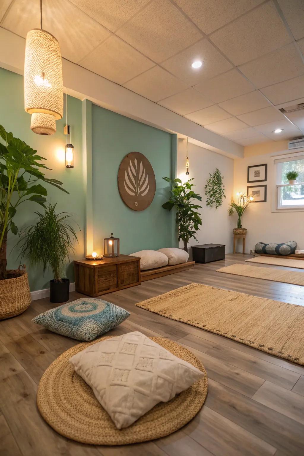 A calm refuge for mental awareness and relaxation.