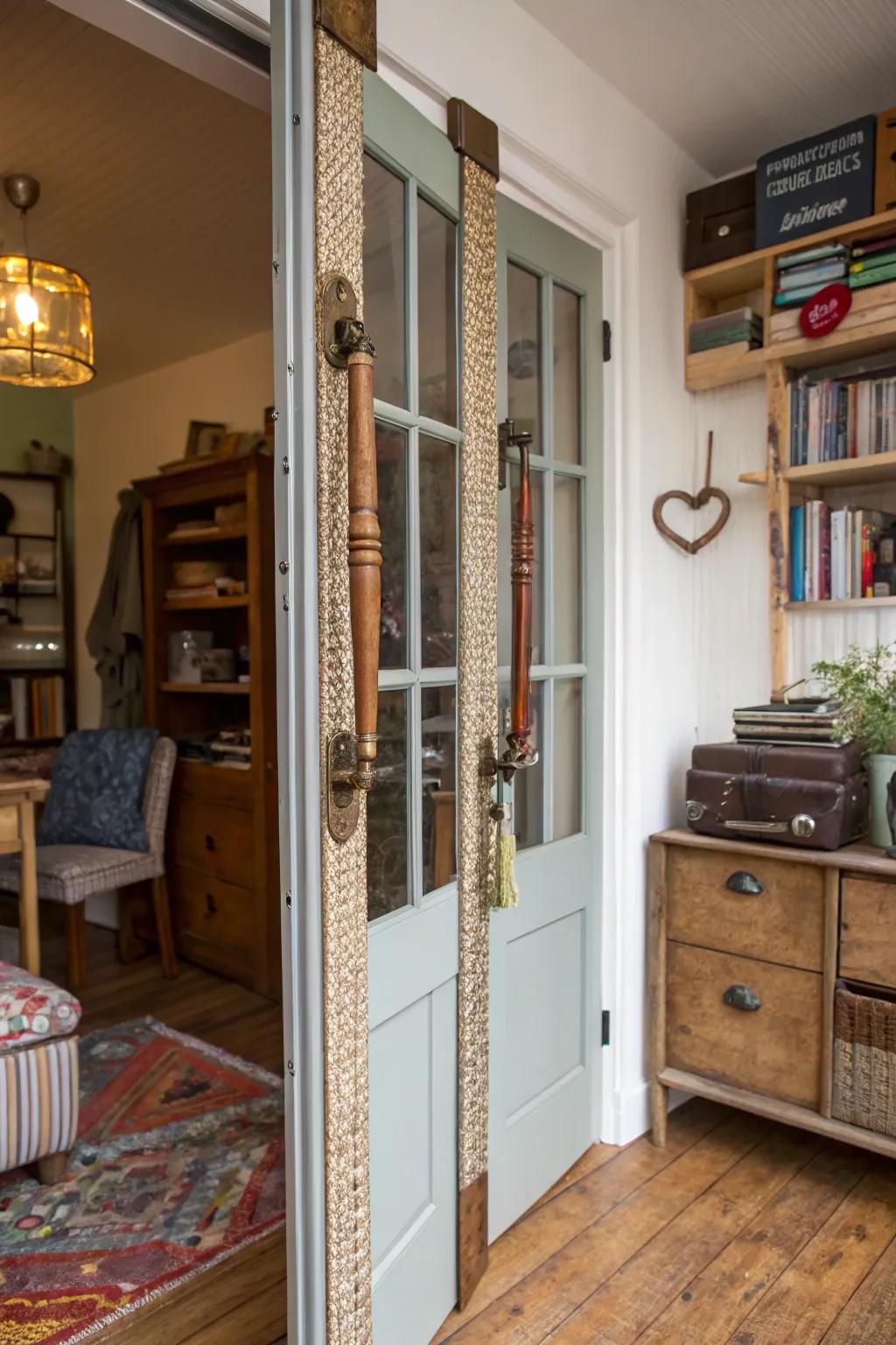 Bespoke DIY grips deliver endless creative possibilities for folding doors.