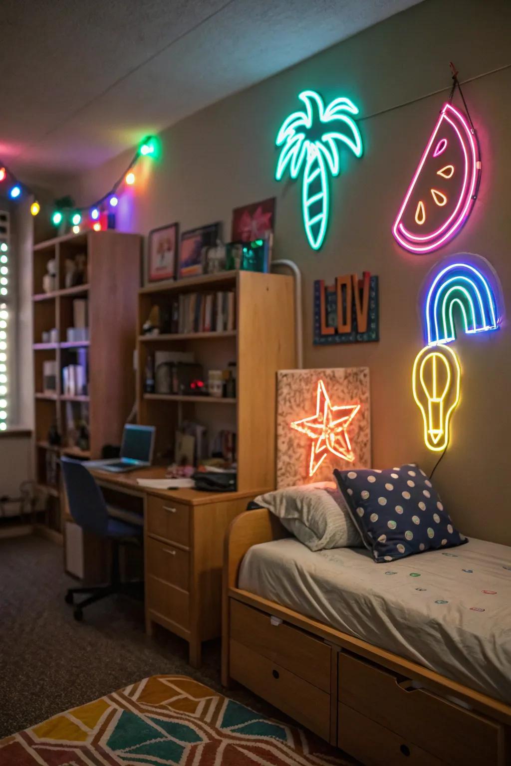 Radiant accents enhance a lively revision