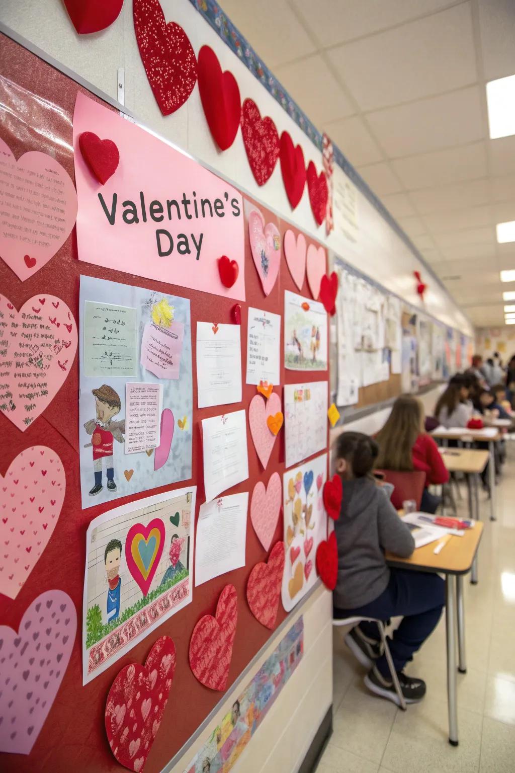 A collage encapsulating the ethos of Valentine's Day.