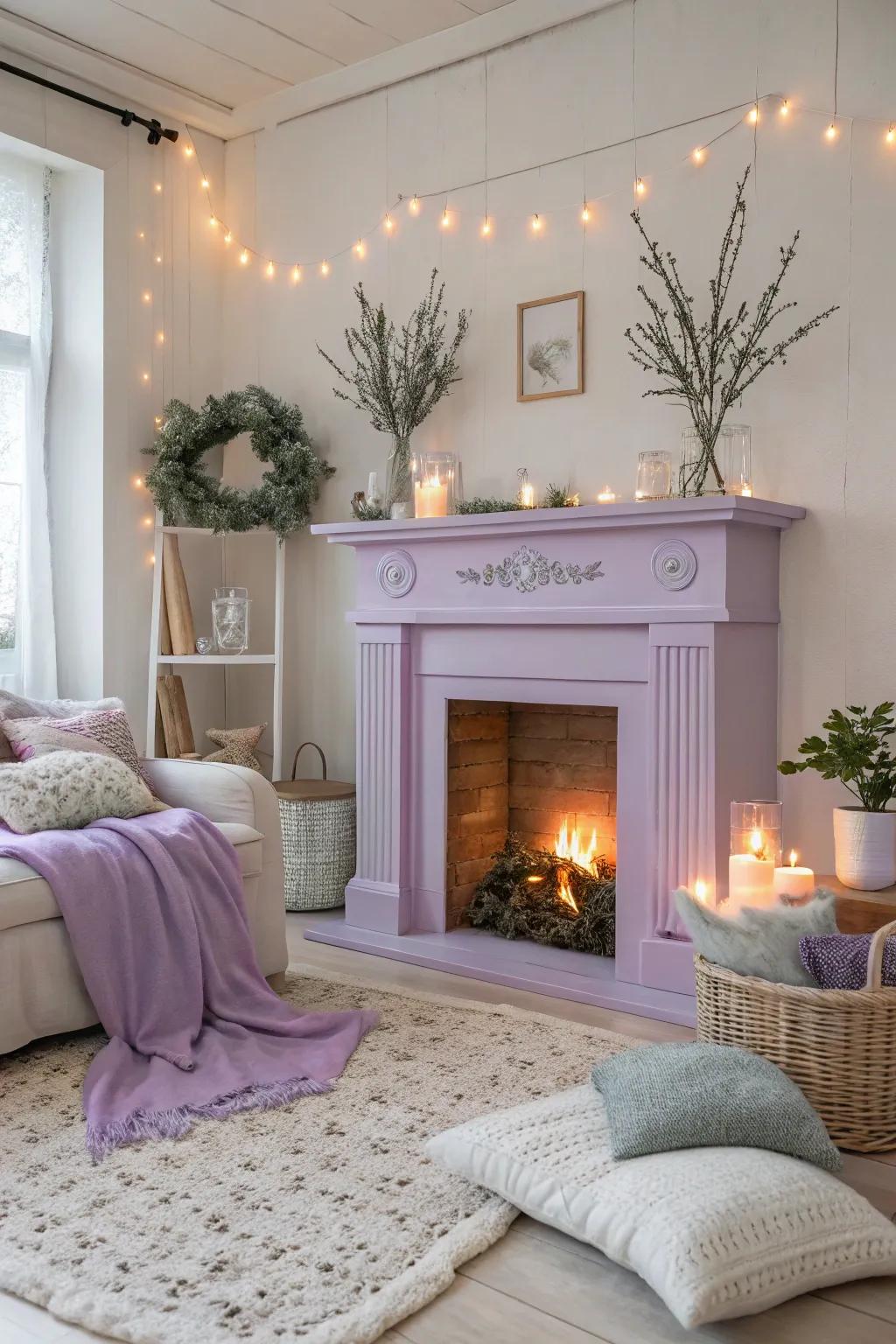 Gentle amethyst conceives a serene escape, impeccable for a reposeful haven.