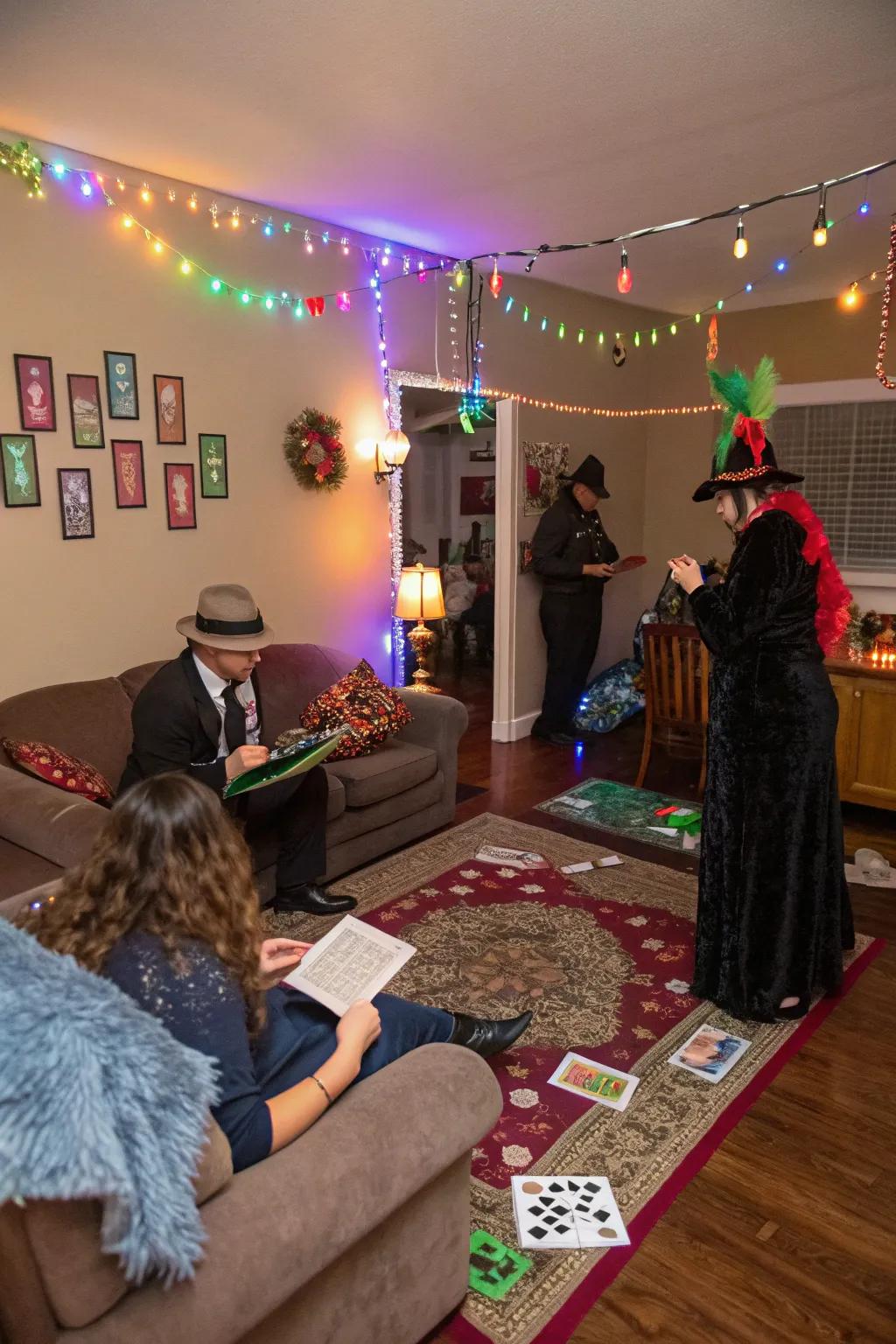 Delve into mystery with a Holiday Homicide Enigma.