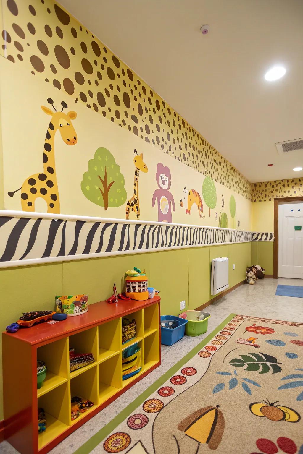 Faunal imprints contribute an enjoyable and energetic ambiance to any given area.