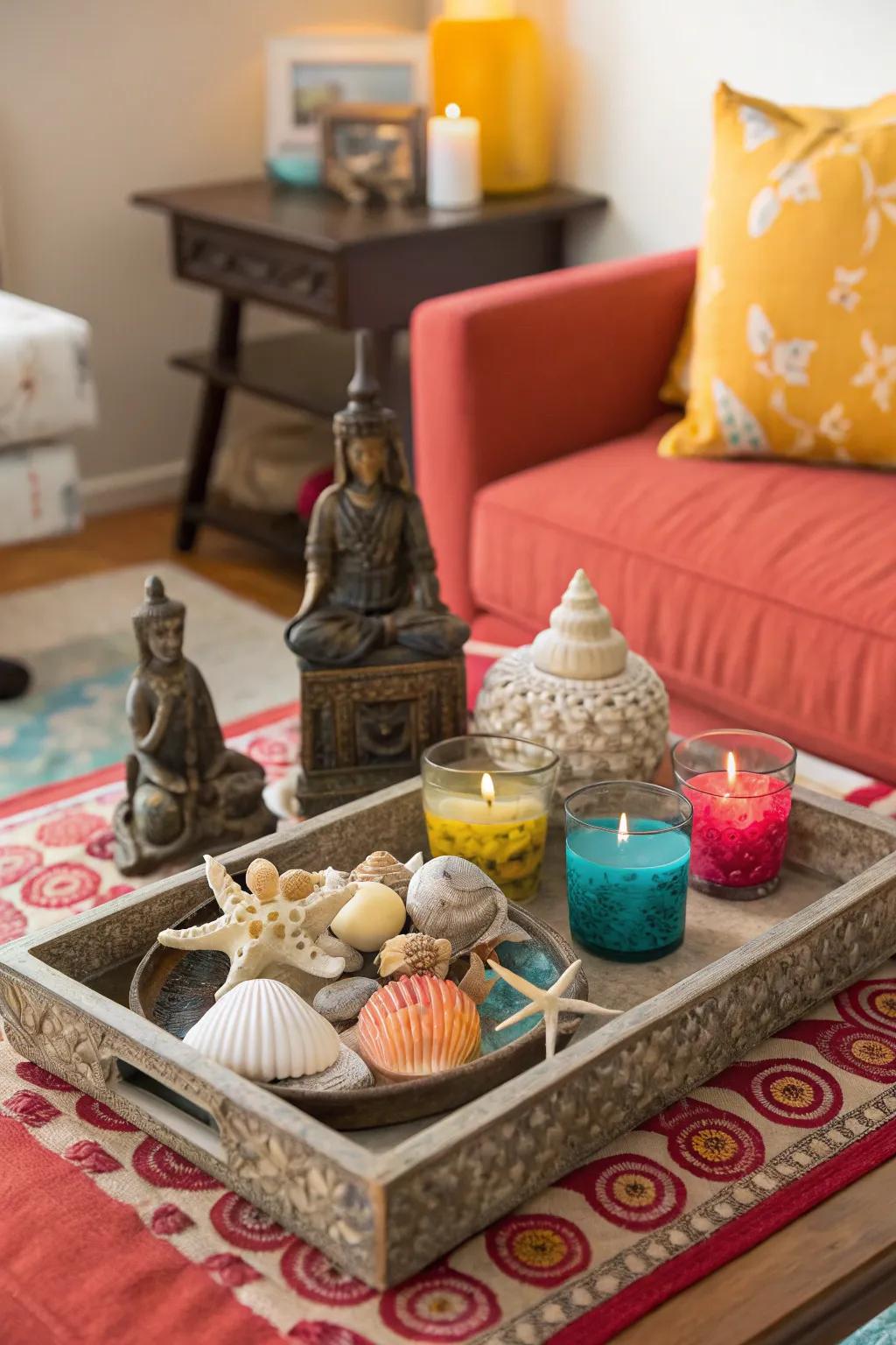 Express yourself with an eclectic amalgamation.