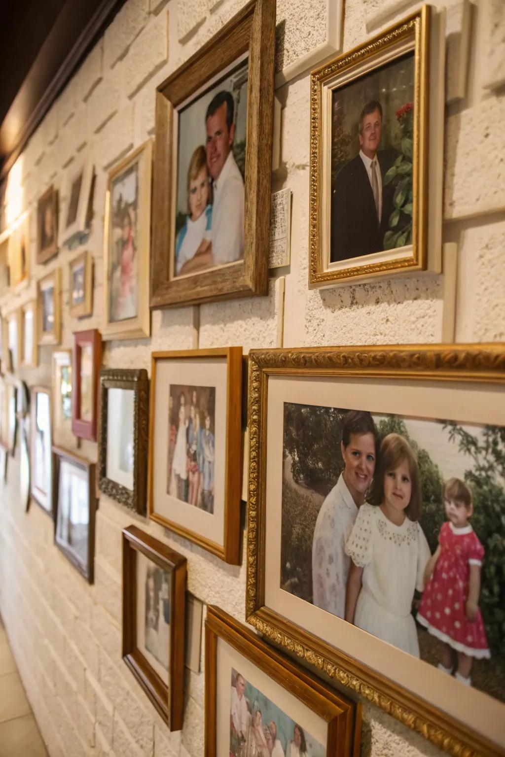 Timeless-style casings adding charm to family images