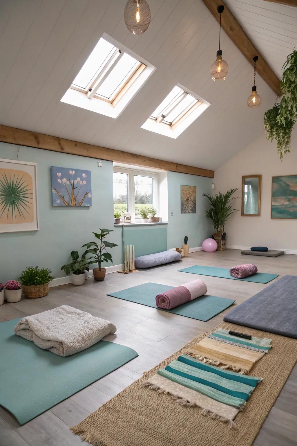 Appreciate wellness with an individual yoga studio.