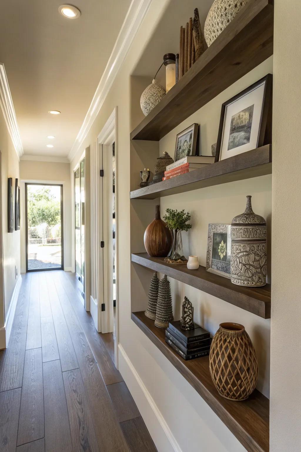 Generate equilibrium through odd-numbered decor segments.