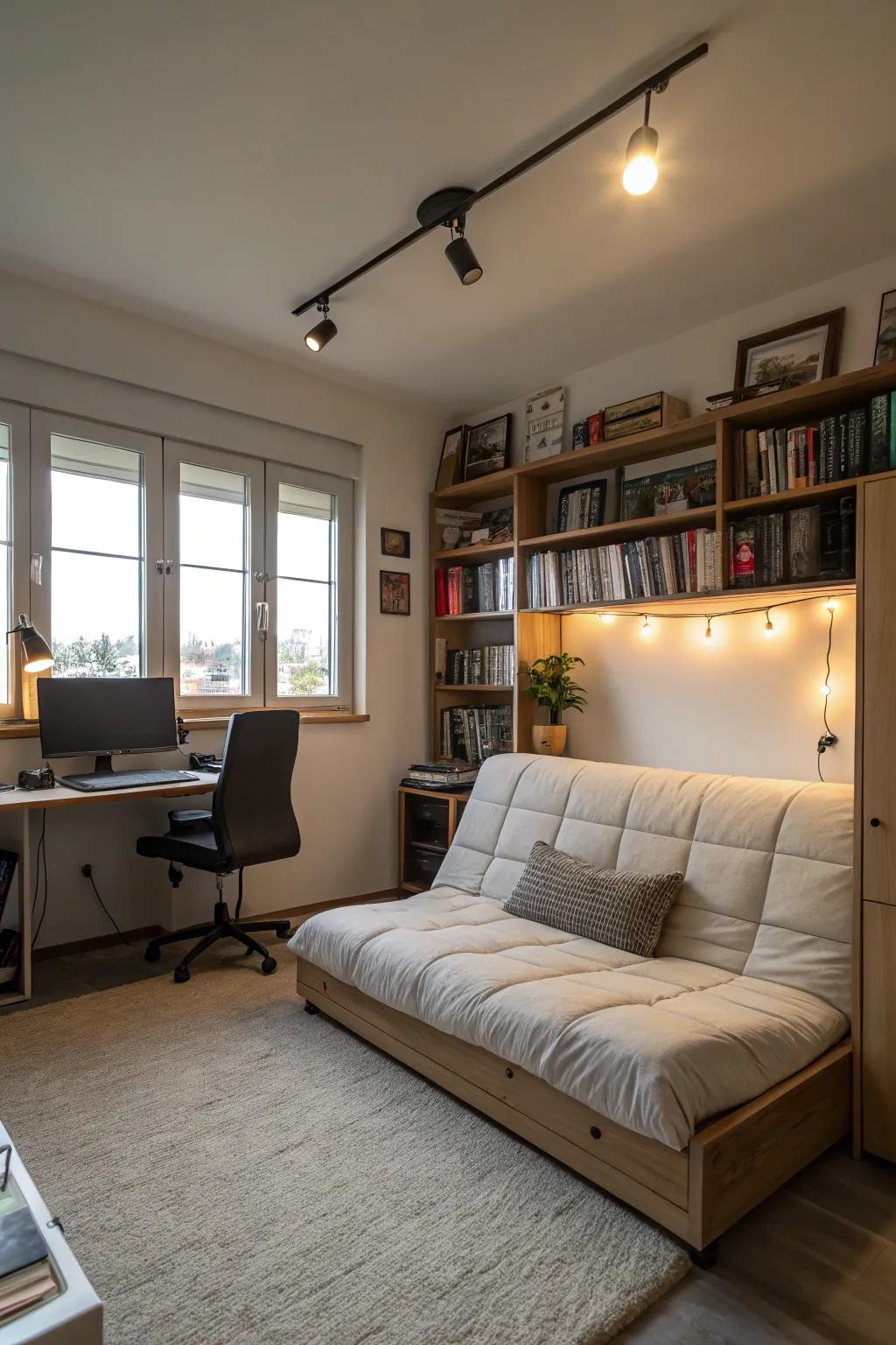 Varied illumination enhances the adaptability of your office space.