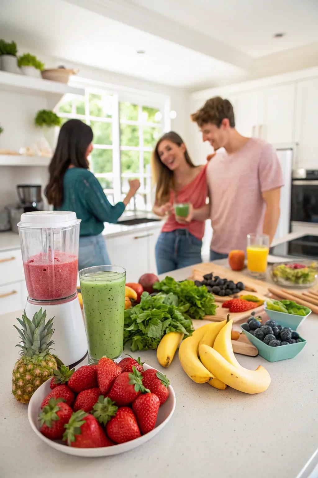 Blend your way to a tasty start.