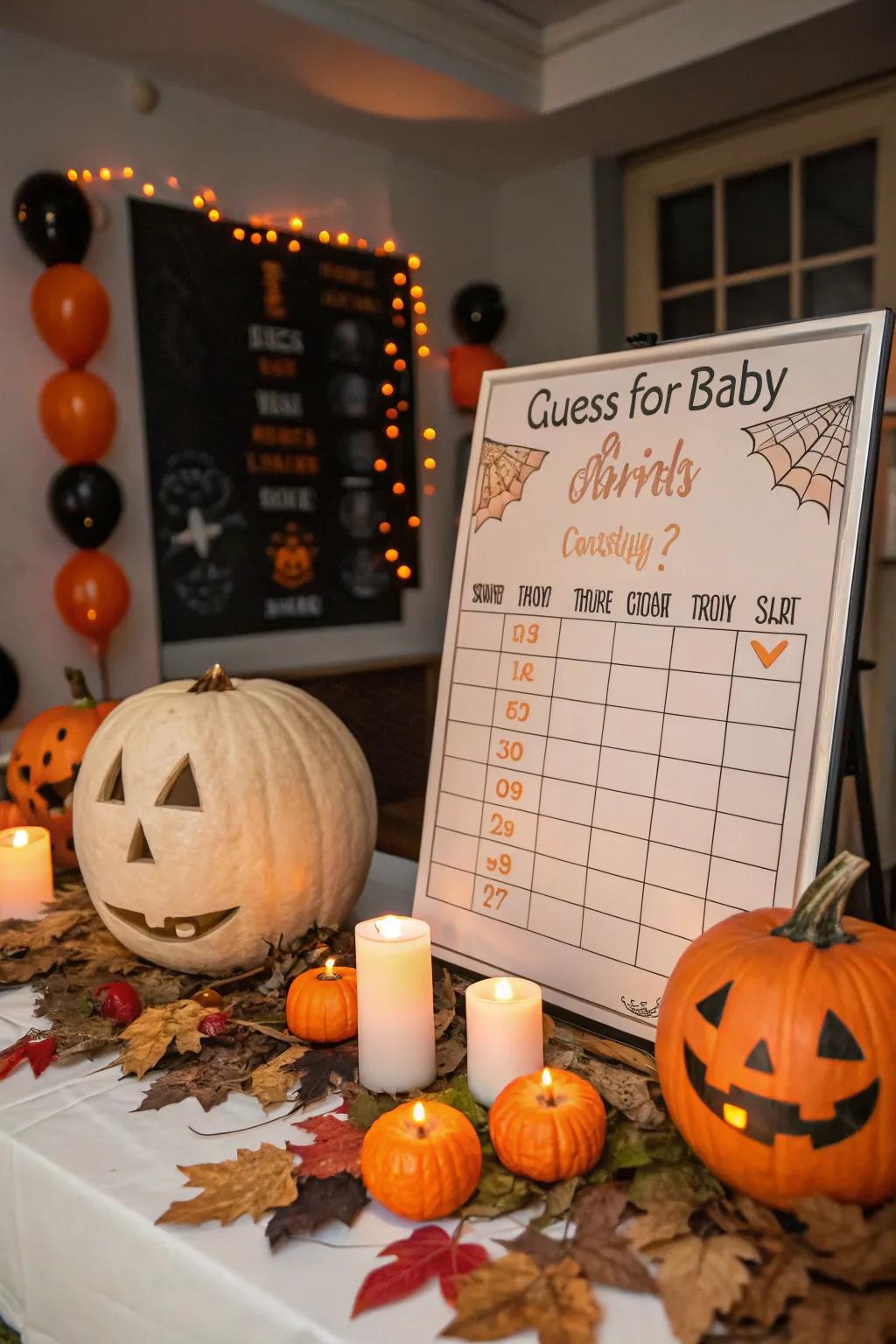 A speculation game introduces anticipation and amusement to the commemoration.