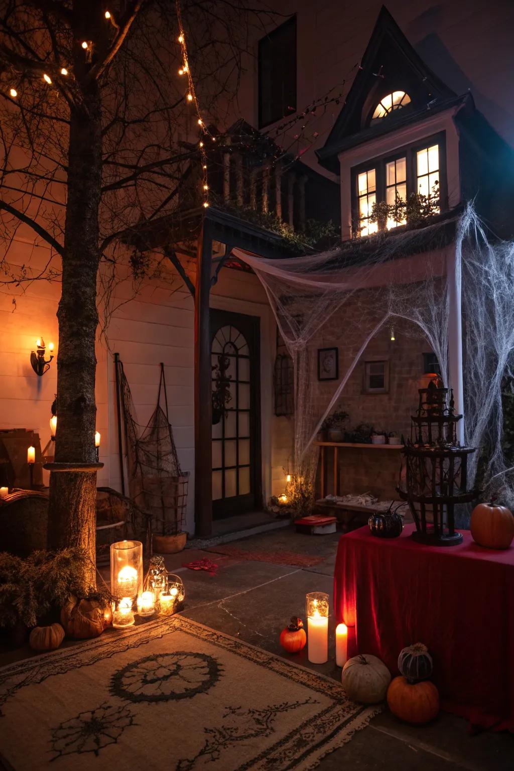 Fashion your personal DIY haunted dwelling for a thrilling encounter.