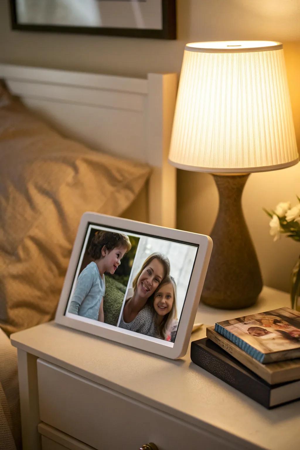 Digital frames bring modern convenience to photo displays.