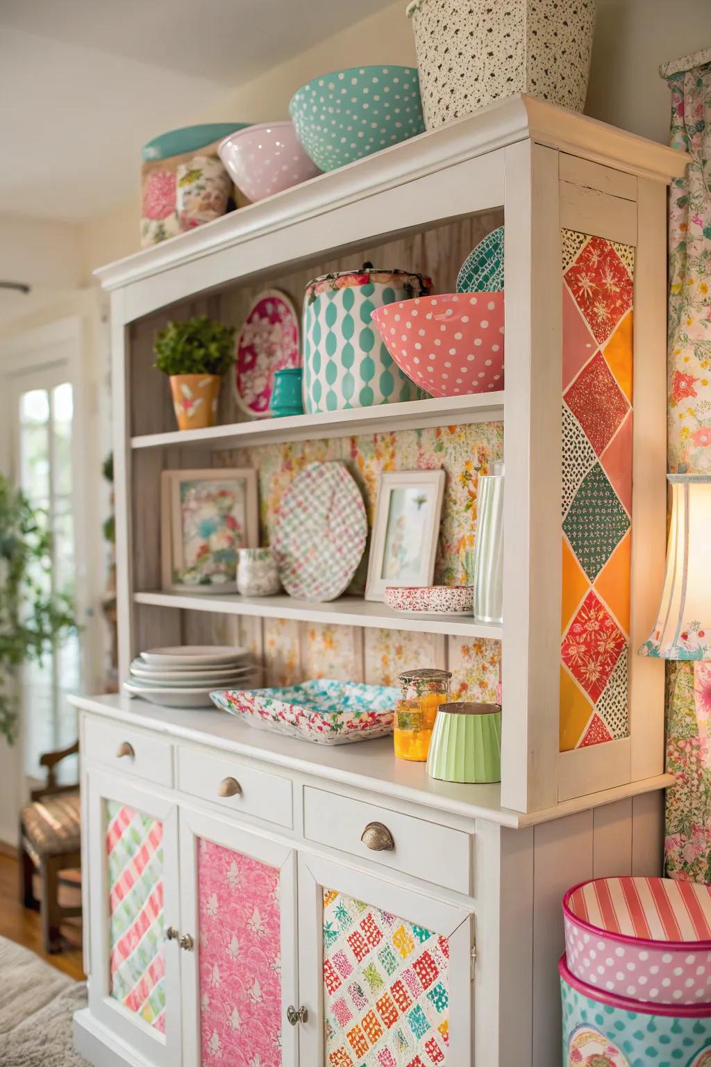 An eclectic array of styles fosters a boho-chic vibe.