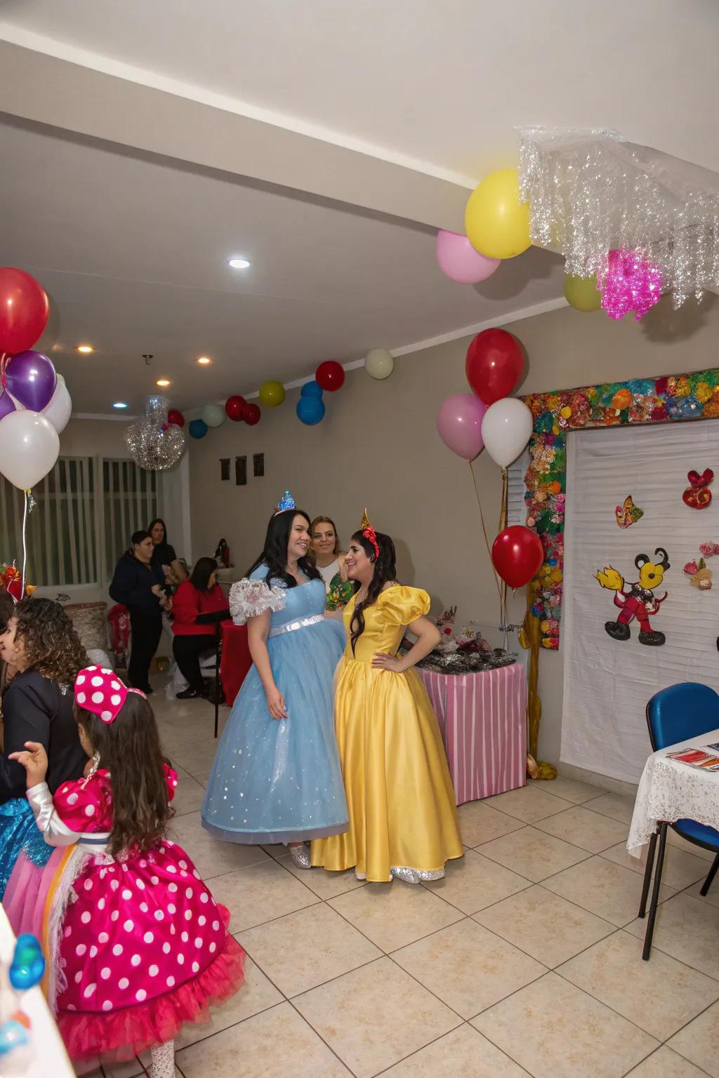 A creative internal event featuring a themed attire occasion.