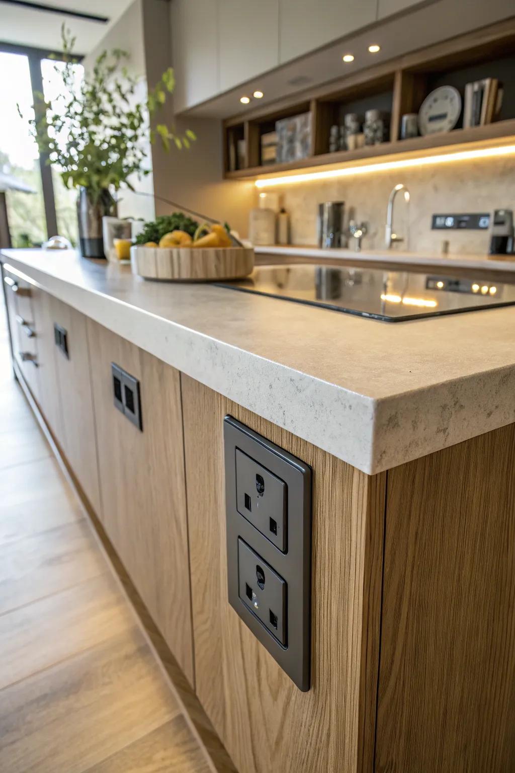 Eco-friendly solutions elevate a sustainable kitchen.