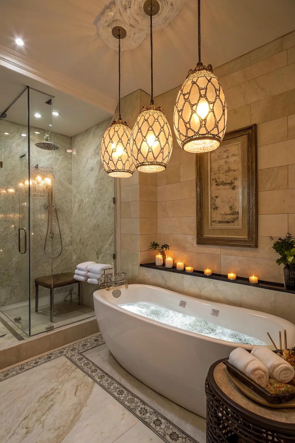 Any space will benefit from the touch of luxury that unforeseen light locations offer.