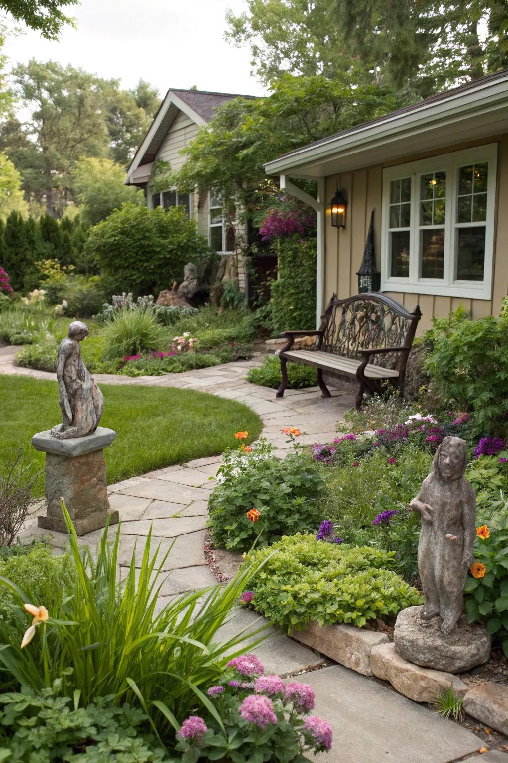 Ornamental artifacts infuse charm effortlessly.