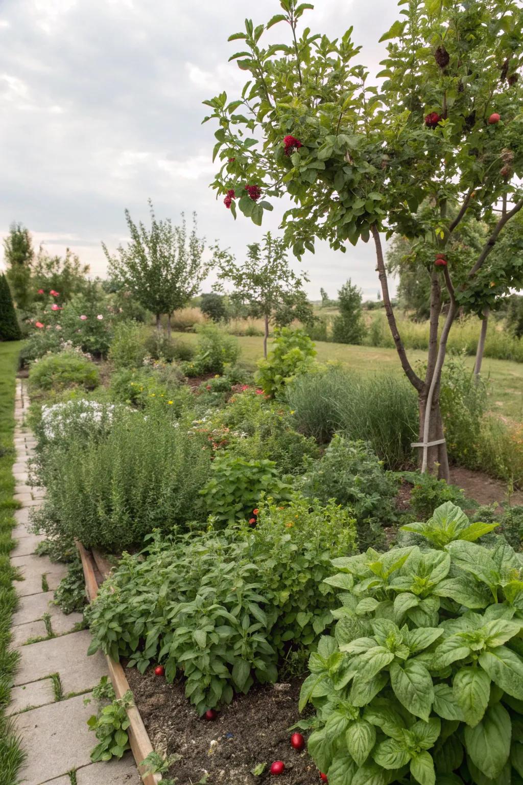 Landscaping with eatables provides both aesthetic and practical rewards.