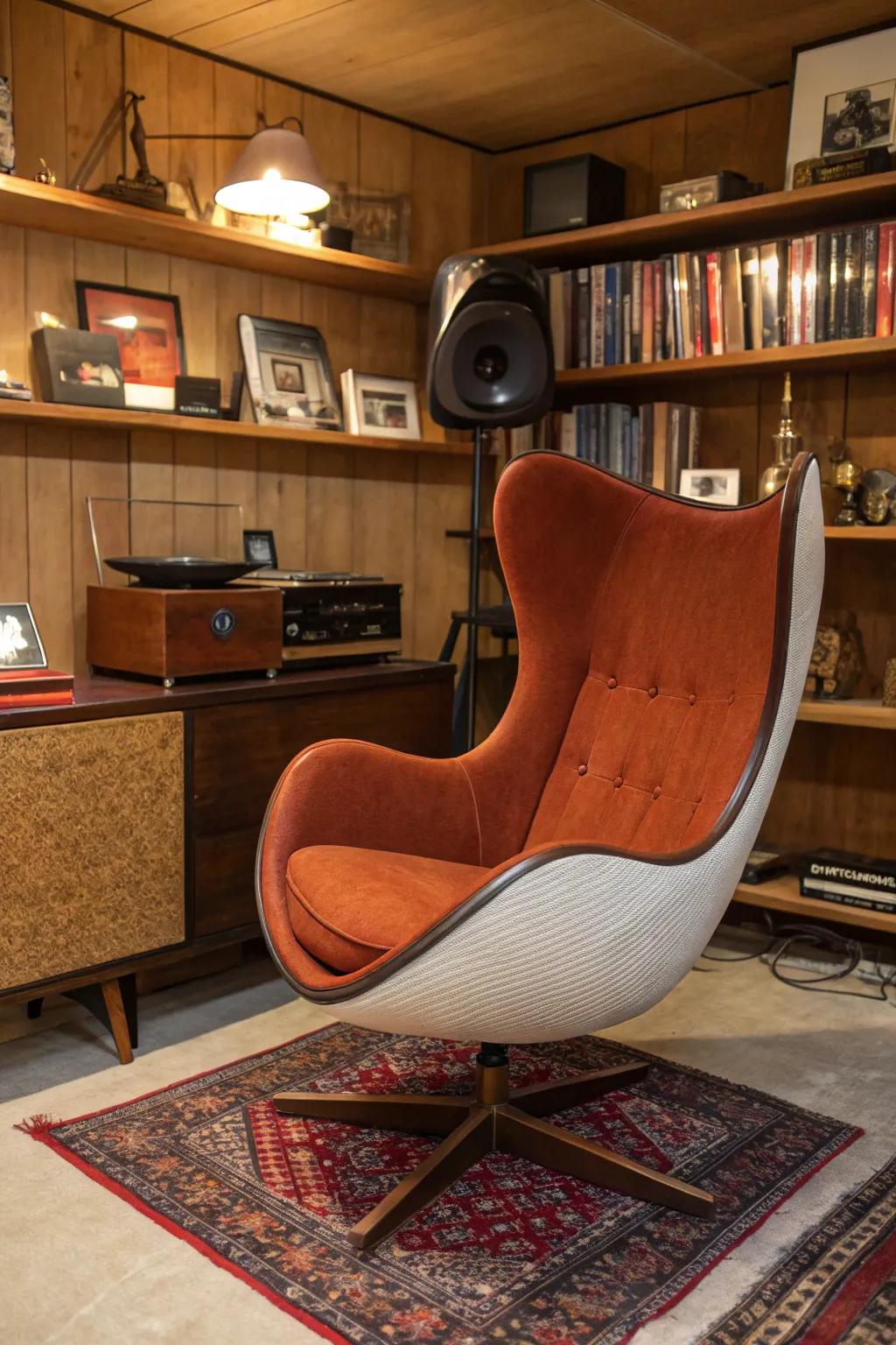 Render a proclamation through a bygone era ovum seat.