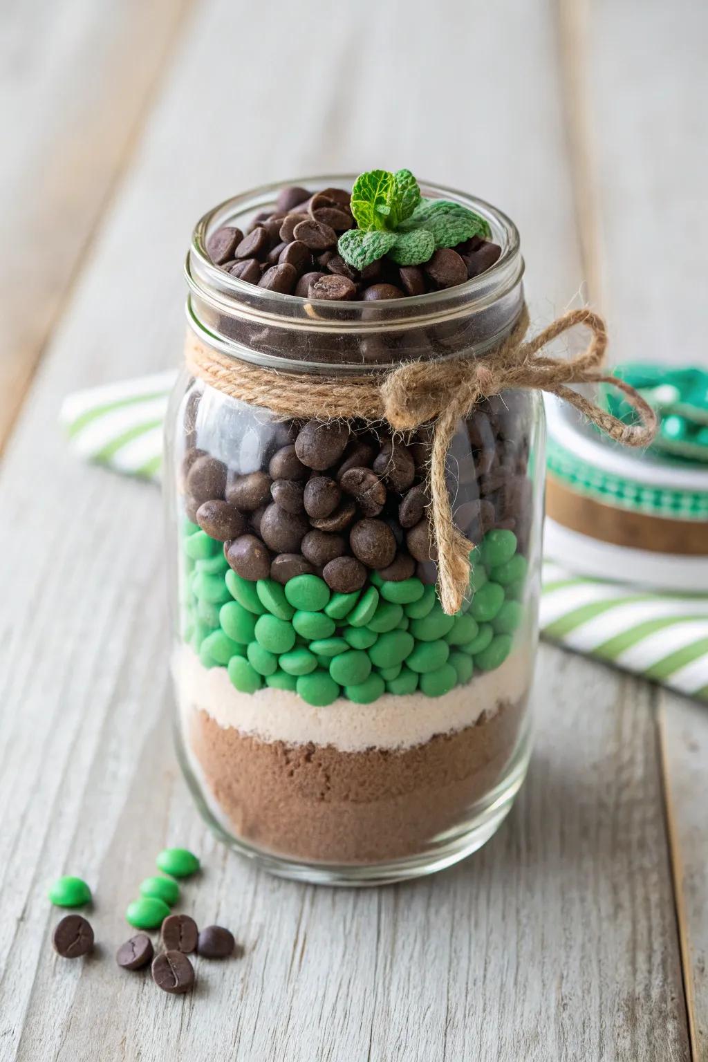 Indulge in a Chocolate Mint Dream this festive season.