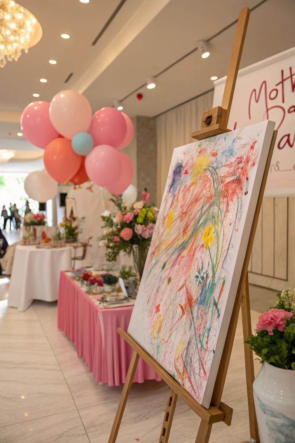 Transform a blank sheeting into an artistic masterpiece.