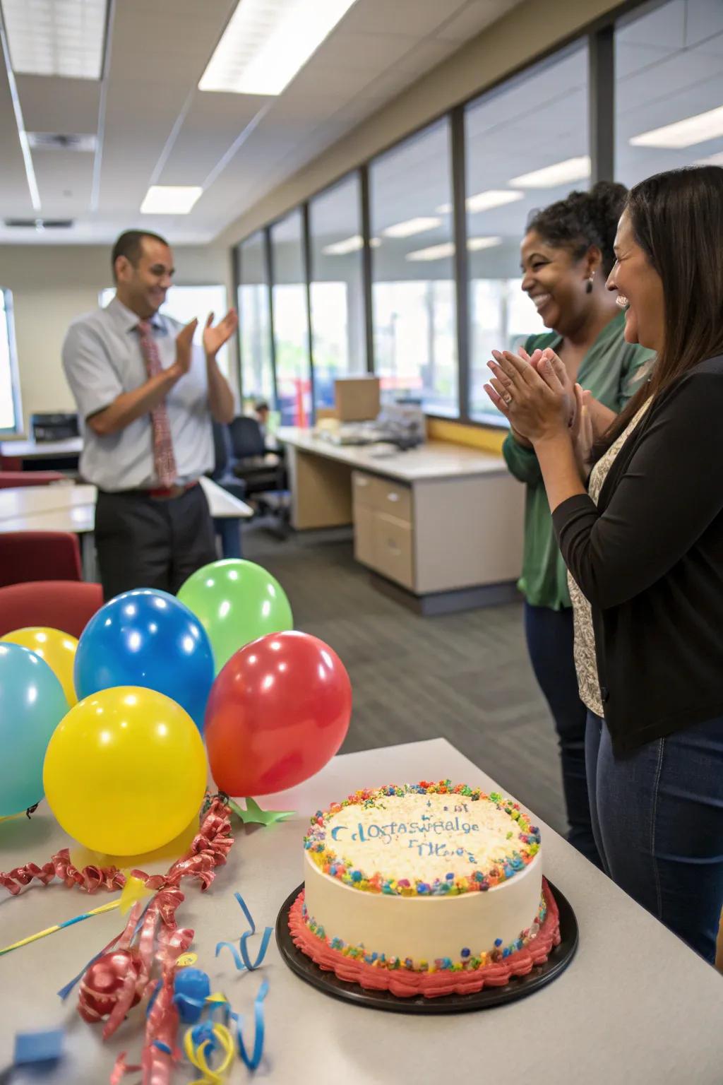 Cultivate an upbeat workplace through recognition and celebration.