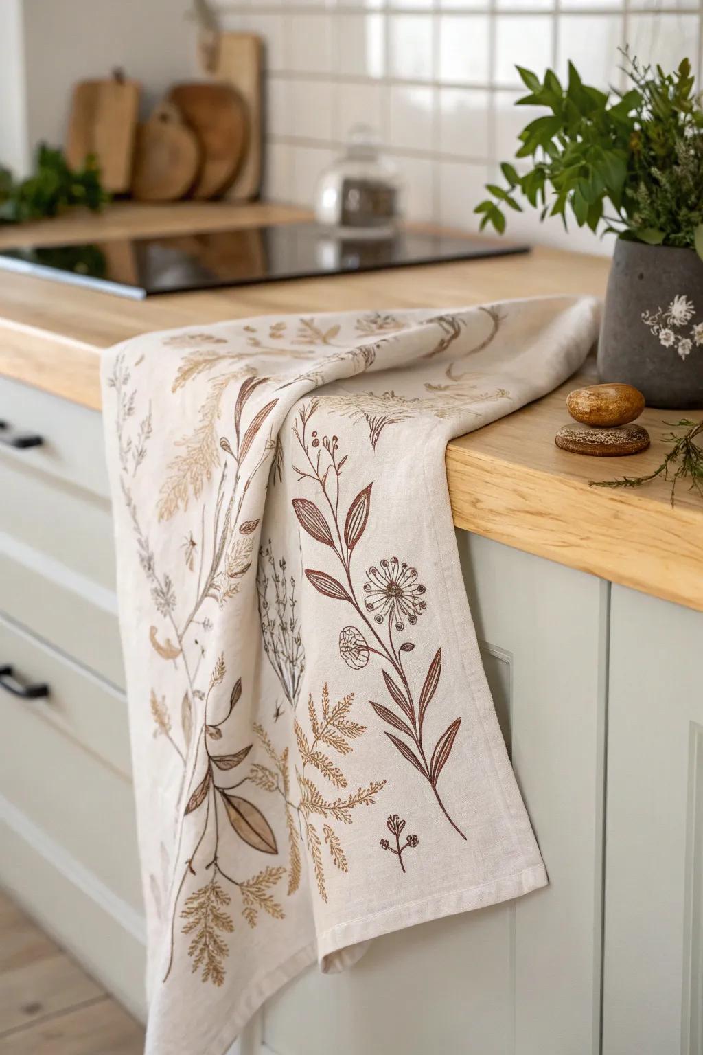 Impart a bespoke nuance to your culinary domain through these exquisitely artisan textile napkins, fashioned by hand. Impeccable for felicitations or personal utilization!