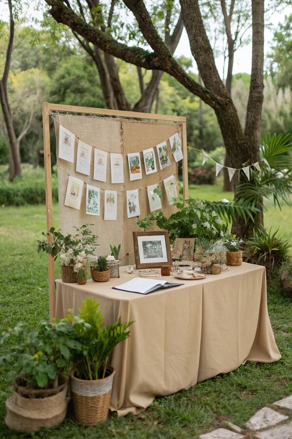 Elements intended for ecological sustainability will make the photo spot more fashionable and also, sustainable.