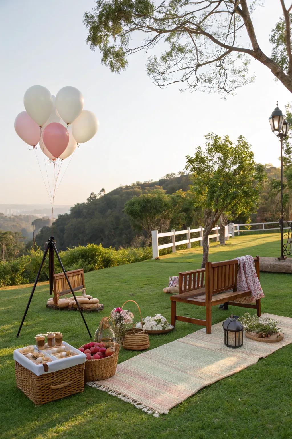 A snapshot locale with accessories ensures plentiful indelible portraits.