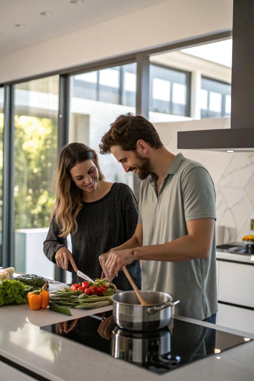 Collaborative cuisine can be a bonding and gratifying adventure.