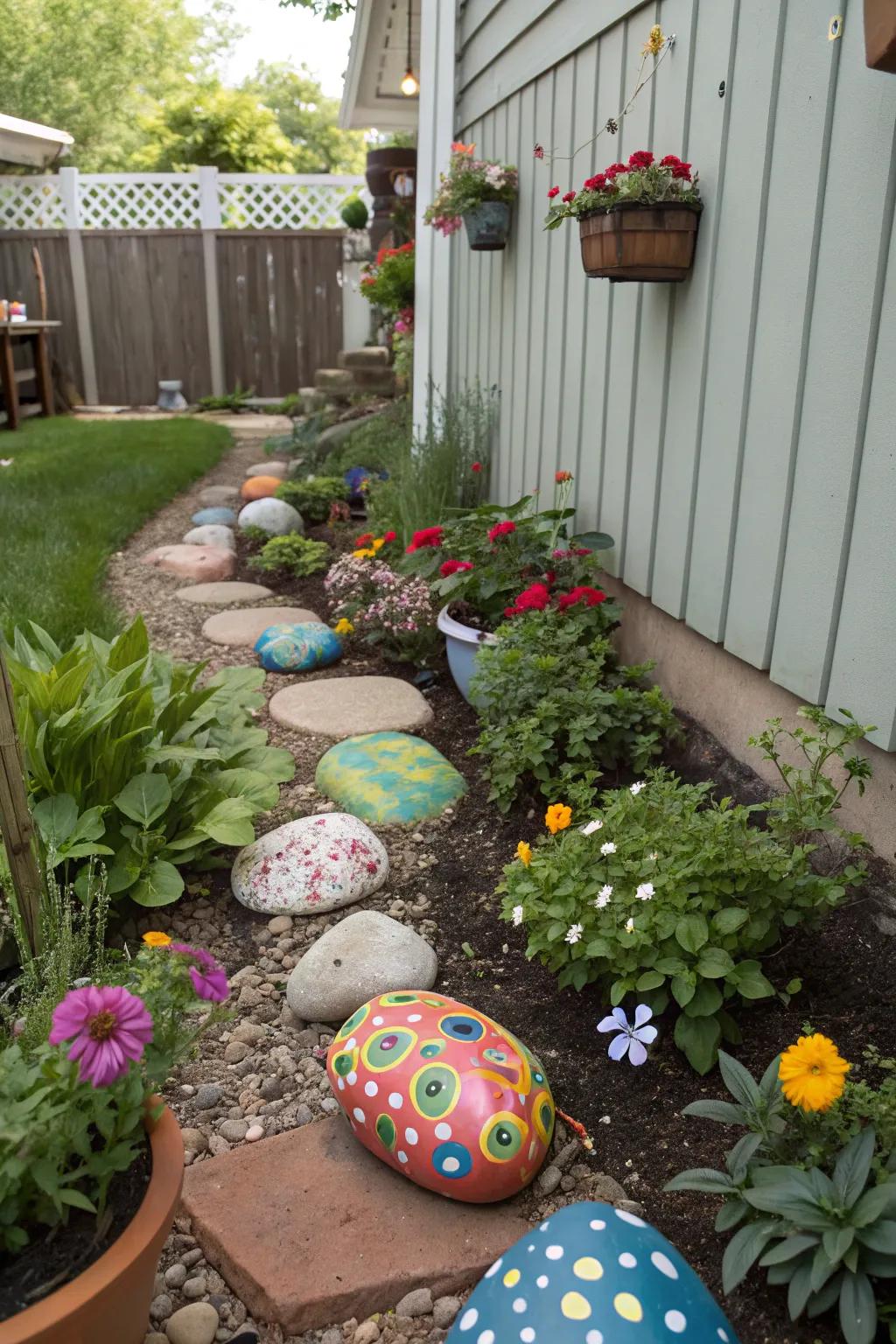 DIY garden artistry injects character and personal flair into your area.