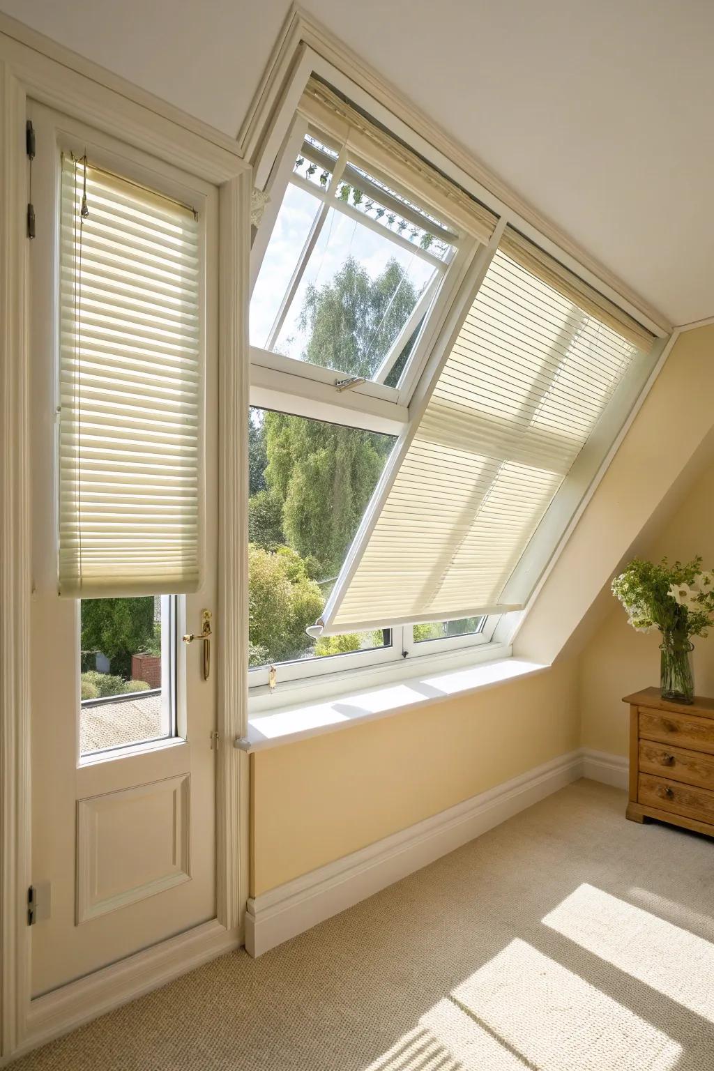 Top-down, bottom-up solutions furnish adaptable illumination regulation.