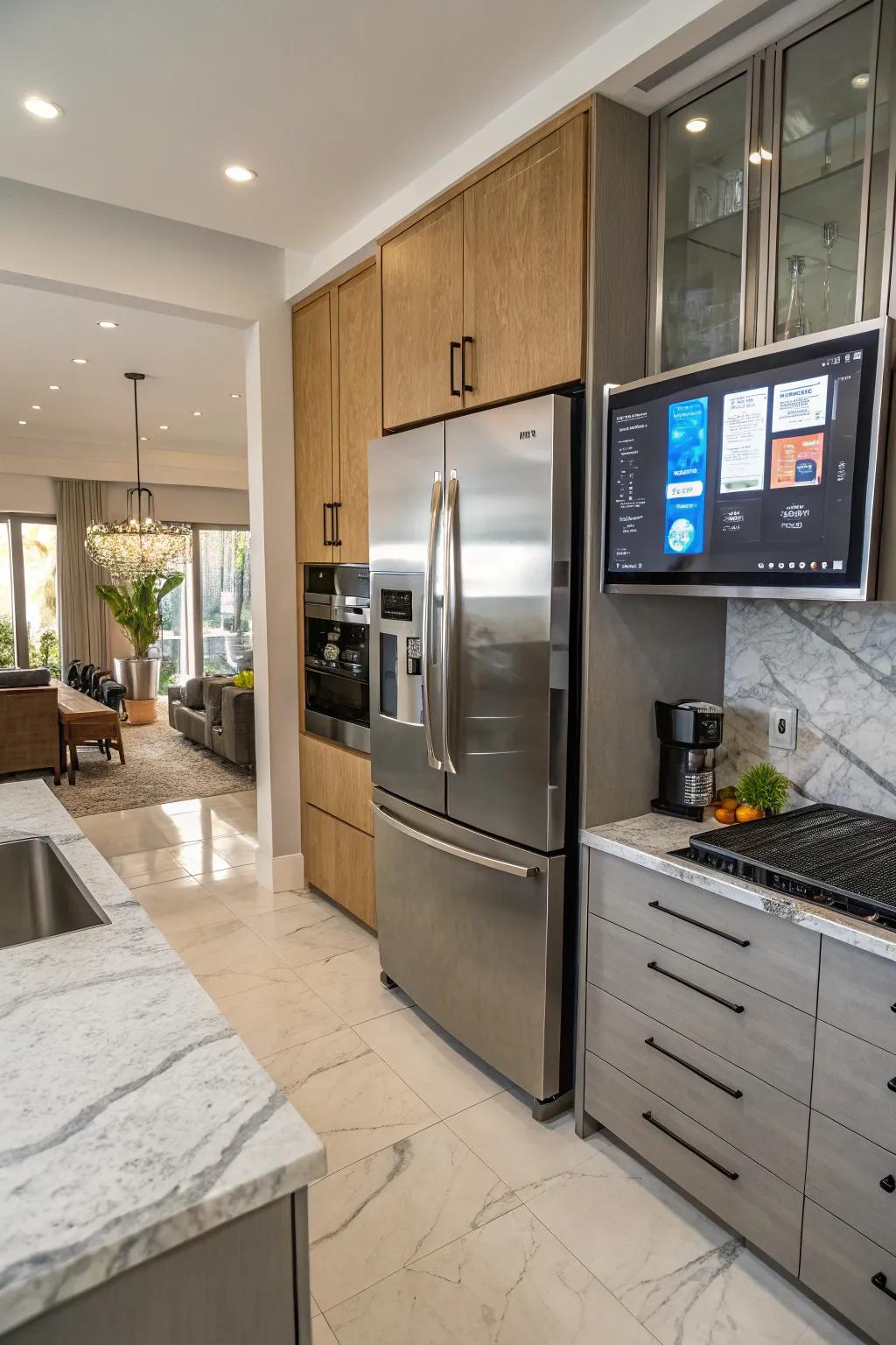 Revolutionize your culinary encounter through an intelligent refrigerator that sustains your organization and inspiration.