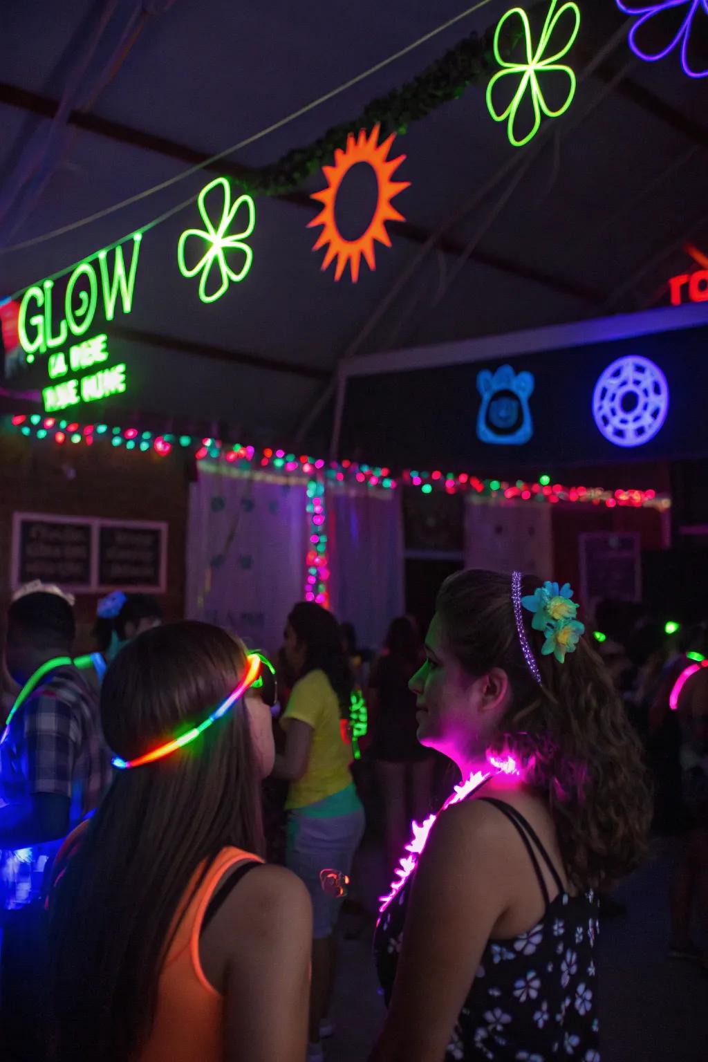 Light up your night with a shining celebration.