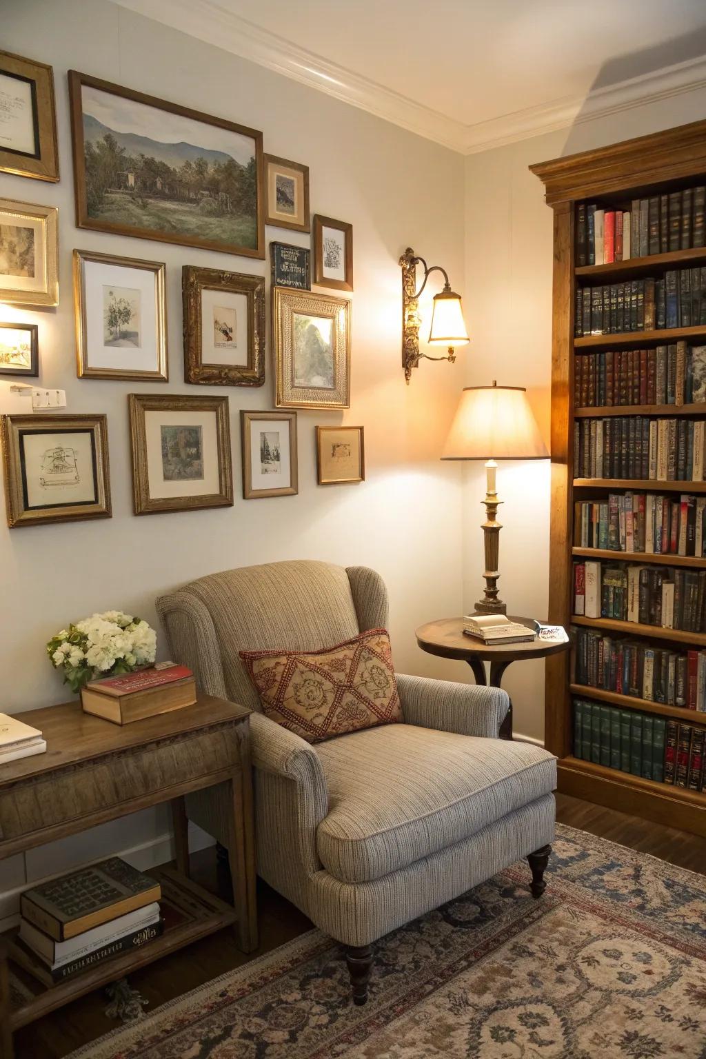 Frameworks instill vintage appeal and history.