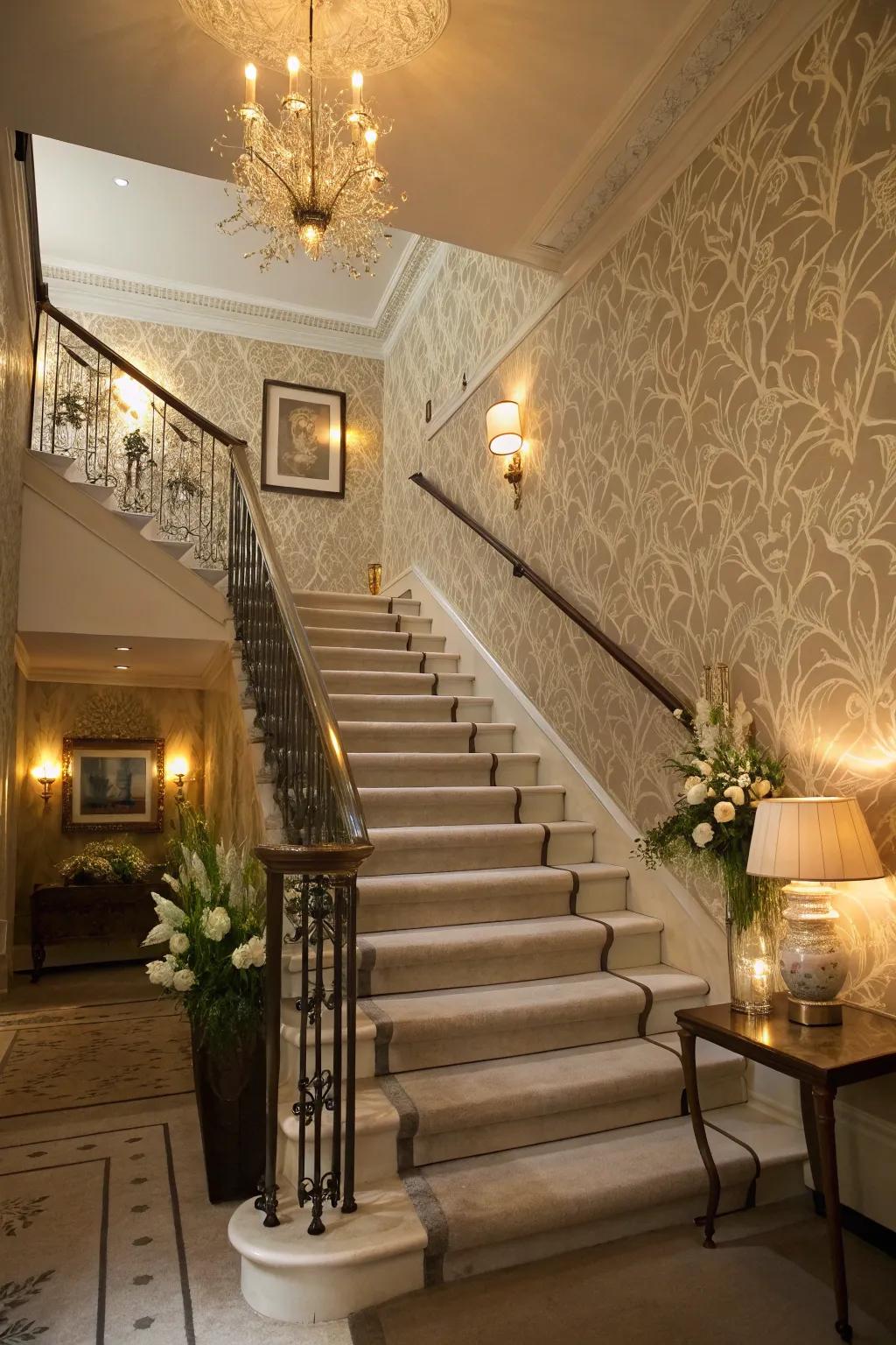 Achieve refined sophistication through textured neutrals.